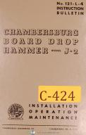 Chambersburg-Chambersburg Model L, Forging Hammers, 1 & 2 Frame Instructions Manual Year 1963-Double Frame-L-Single Frame-04
